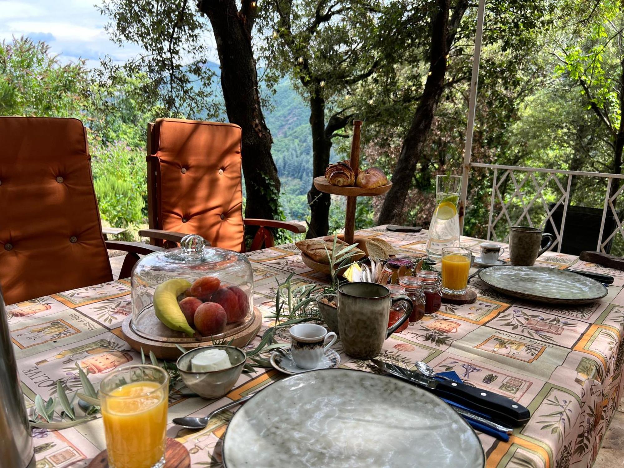 Les Magnels Bed and Breakfast Valleraugue Εξωτερικό φωτογραφία